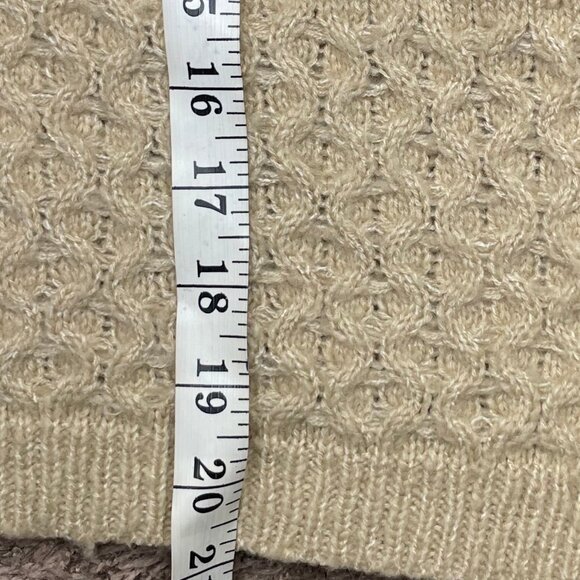 And Now This Women's Tan Silver Embellished Long Sleeve Sweater Cardigan XS - Picture 8 of 11